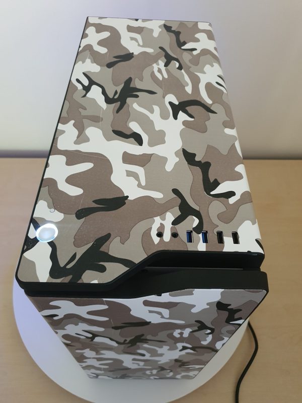 PC: Custom Snow Camo, Ryzen 7 3.7GHz, WIFI, RTX2080, 16GB, 500GB M2 SSD, 700W, W10H - Image 8