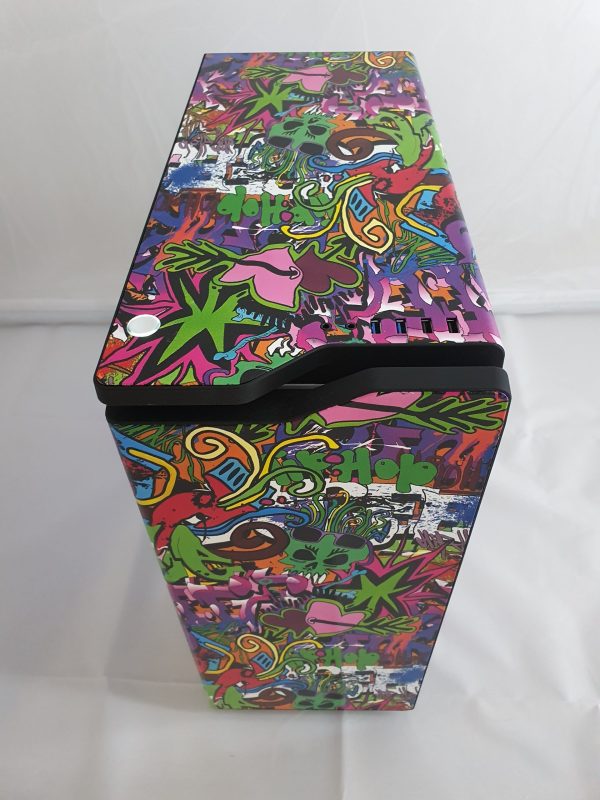 Graffiti Chaos PC: Ryzen 7 2700X WI-FI RTX2070 16GB 512GB M.2 NVME SSD 700W W10H - Image 4