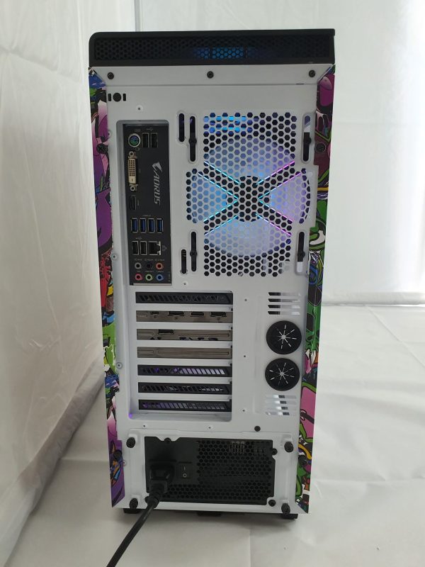 Graffiti Chaos PC: Ryzen 7 2700X WI-FI RTX2070 16GB 512GB M.2 NVME SSD 700W W10H - Image 9