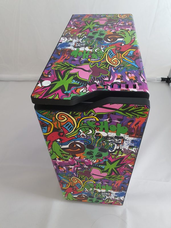 Graffiti Chaos PC: Ryzen 7 2700X WI-FI RTX2070 16GB 512GB M.2 NVME SSD 700W W10H - Image 12