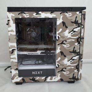 PC Custom Snow Camo Ryzen 7 3.7GHz WIFI RTX2080 16GB RAM 500GB M2 SSD 700W W10H