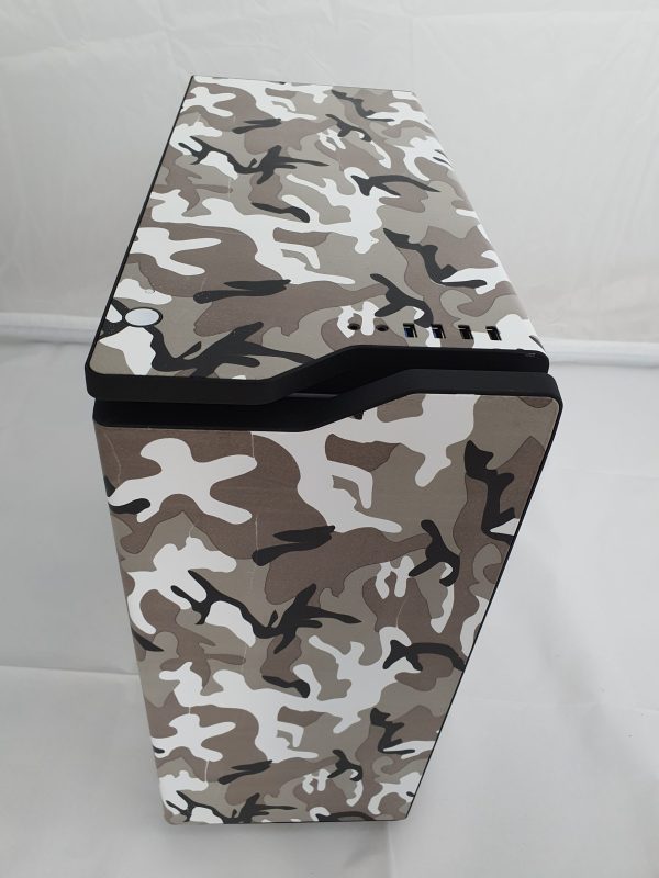 PC Custom Snow Camo Ryzen 7 3.7GHz WIFI RTX2080 16GB RAM 500GB M2 SSD 700W W10H - Image 9