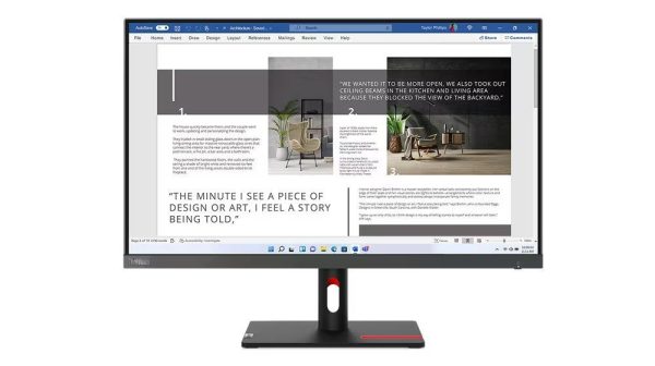 Lenovo ThinkVision S27i 27" FHD Monitor YY-63DFKAR4AU - Image 3
