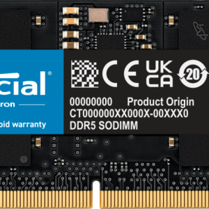 Crucial 16GB DDR5-5600 SODIMM YY-CT16G56C46S5