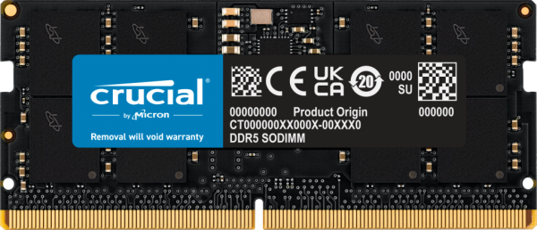 Crucial 16GB DDR5-5600 SODIMM YY-CT16G56C46S5