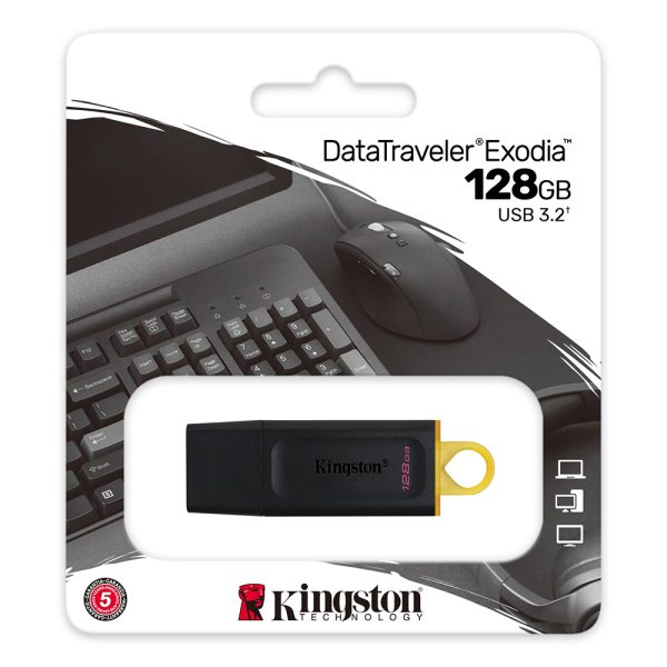 Kingston DataTraveler Exodia 128GB USB 3.2 Gen 1 Flash Drive YY-DTX/128GB - Image 3