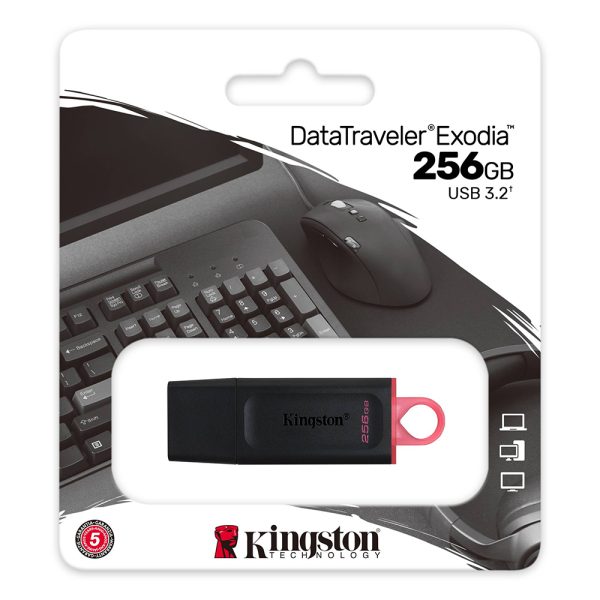 Kingston DataTraveler Exodia 256GB USB 3.2 Gen 1 Flash Drive YY-DTX/256GB - Image 3