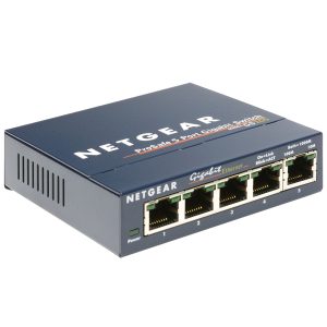 Netgear GS105 5 Port Gigabit Ethernet Unmanaged Switch YY-GS105AU