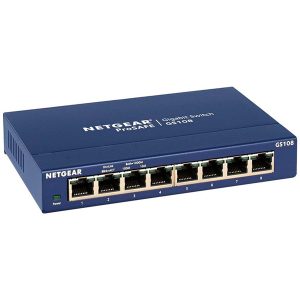 Netgear GS108 8 Port Gigabit Ethernet Unmanaged Switch YY-GS108AU