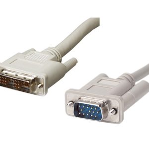 DVI-I - D-SUB 1.8M M-M Cable YY-H40DVIVGA1.8