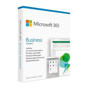 Microsoft 365 Business Standard 1 User 1 Year Subscription YY-KLQ-00648