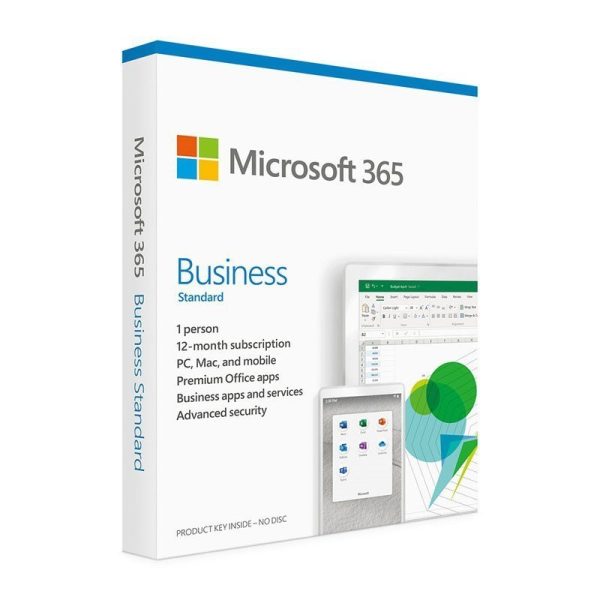Microsoft 365 Business Standard 1 User 1 Year Subscription YY-KLQ-00648