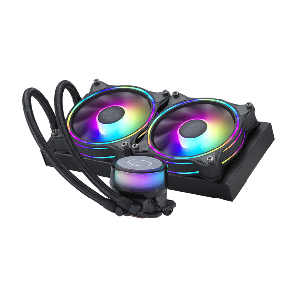 Cooler Master MasterLiquid ML240 Illusion CPU Liquid Cooler YY-MLX-D24M-A18P2-R1 - Image 2