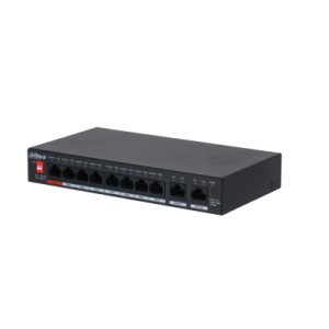 Dahua 10 Port PoE + 96W Hi-PoE Unmanaged Desktop Switch All giga-ports YY-PFS3010-8GT-96