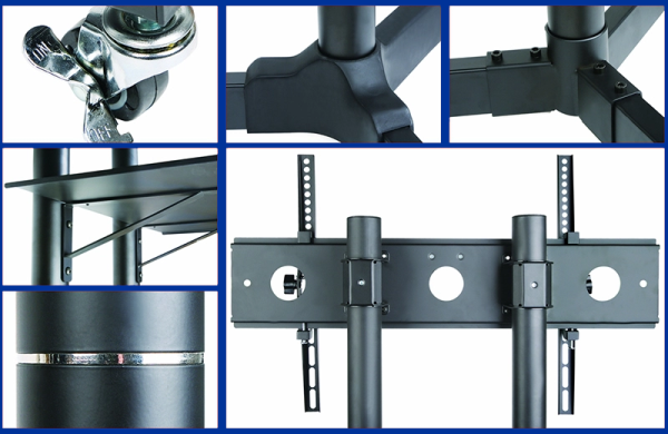 SPEED 30" - 65" Trolley AV Stand YY-FS411 - Image 4