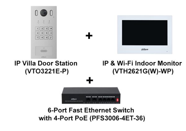 Dahua IP Video Intercom KIT YY-DHI-KTP05 (S)