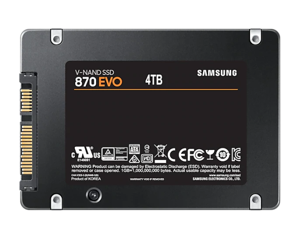 Samsung SSD 4TB 870 EVO SATA III 2.5" YY-MZ-77E4T0BW - Image 2