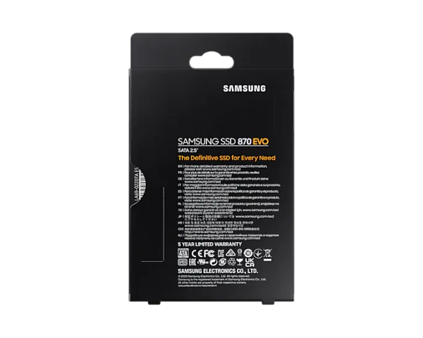 Samsung SSD 4TB 870 EVO SATA III 2.5" YY-MZ-77E4T0BW - Image 8