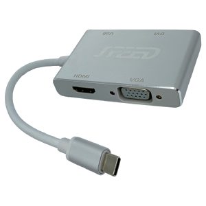 SPEED USB TYPE-C - DSUB/DVI/HDMI/USB YY-CAB-USBC-HUB/DDHU