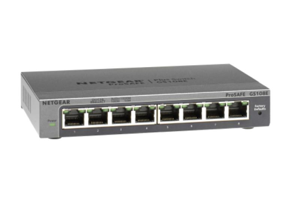 Netgear 8Port Prosafe+ Manag Switch YY-GS108E-300AUS