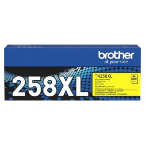 Brother TN-258XLY Yellow High Yield Toner Cartridge, up to 2300 pages LSW-TN-258XLY