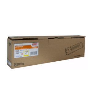 OKI 45862828 Toner Cartridge For MC873 Yellow; (10,000 Pages @ ISO) LSW-45862828
