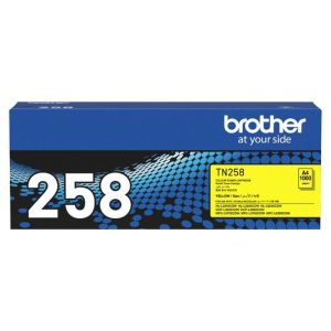 Brother TN-258Y Yellow Toner Cartridge, up tp 1000 pages LSW-TN-258Y