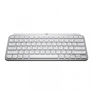 Logitech 920-010506 MX Keys Mini Minimalist Wireless Illuminated Keyboard, Pale Grey LSW-920-010506
