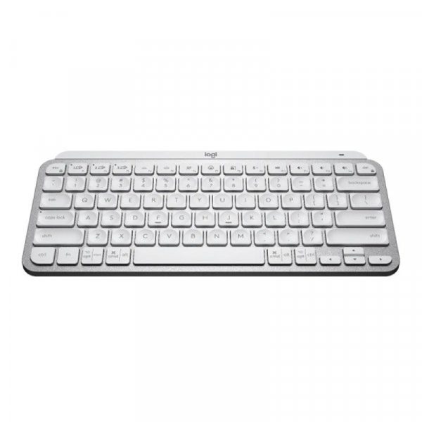Logitech 920-010506 MX Keys Mini Minimalist Wireless Illuminated Keyboard, Pale Grey LSW-920-010506