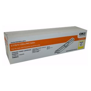 OKI Yellow Toner Cartridge for C110/130n (2500 @ 5% coverage) LSW-44250705
