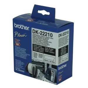 White Continuous Paper Roll 29mm x 30.48m LSW-DK-22210