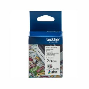 Brother CZ-1004 25mm Cassette Roll, 5m Length LSW-CZ-1004