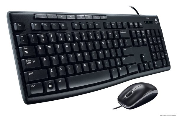 Logitech 920-002693 MK200 Desktop Keyboard and Mouse LSW-920-002693