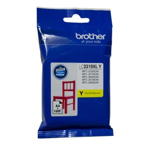 Brother LC-3319XLY Yellow Ink Cartridge (1500 page yield) LSW-LC-3319XLY