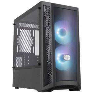 Cooler Master MCB-B311L-KGNN-S02 MasterBox MB311L ARGB Tower, MATX, Fine Mesh Front Panel, No ATX LSW-MCB-B311L-KGNN-S02