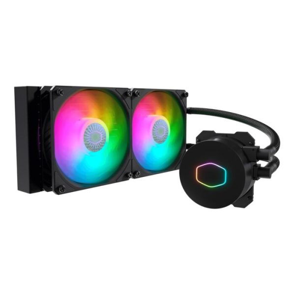 Cooler Master MLW-D24M-A18PA-R2 Masterliquid ML240L ARGB V2,3rd Generation Dual Chamber Pump,2x120mm LSW-MLW-D24M-A18PA-R2
