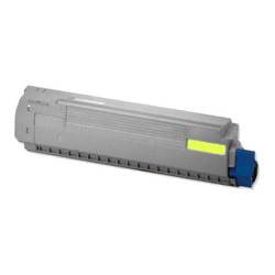 OKI 44844525 Toner Cartridge For C831N Yellow (10,000 Pages ISO) LSW-44844525