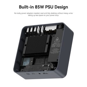 Beelink EQi12 Mini PC, Core i7-12650H up to 4.7Ghz, 24GB, 1TB SSD, 2xLAN/WiFi/BT, Win 11 Pro, 1 Yr LSW-EQi12-12650H-1TB