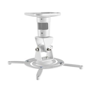 TiXX PM15W Aluminium Projector Ceiling Mount 15Kg Max. White. LSW-TIXX-PM15W