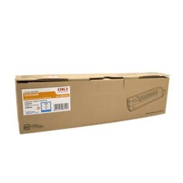 OKI 45862843 Toner Cartridge For MC853 Cyan; (7300 Pages @ ISO) LSW-45862843