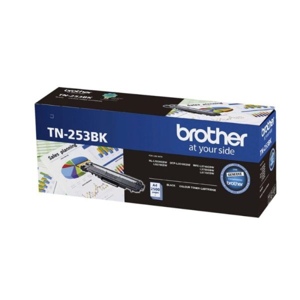 Brother TN-253BK Black Toner Cartridge, 2 500 pages LSW-TN-253BK