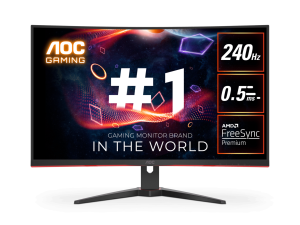 AOC C32G2ZE 31.5" FHD Curved VA Gaming Monitor YY-C32G2ZE - Image 2