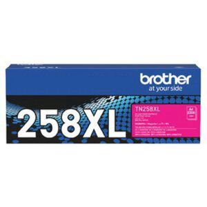 Brother TN-258XLM Magenta High Yield Toner Cartridge, up to 2300 pages LSW-TN-258XLM
