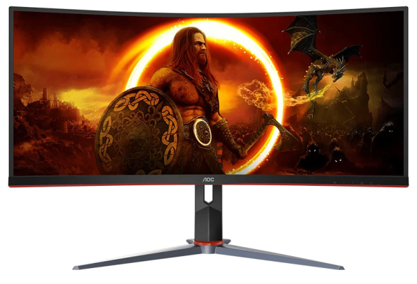 AOC 31.5" FHD VA CURVED MON YY-CU34G2XP