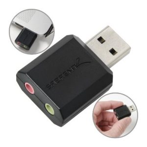 Sabrent AU-MMSA USB Sound Card LSW-AU-MMSA