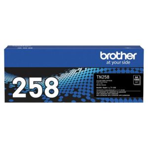 Brother TN-258BK Black Toner Cartridge, up tp 1000 pages LSW-TN-258BK