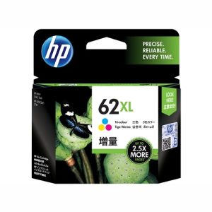 HP C2P07AA #62XL High Yield Tri Colour Ink Cartridge (415 page yield) LSW-C2P07AA