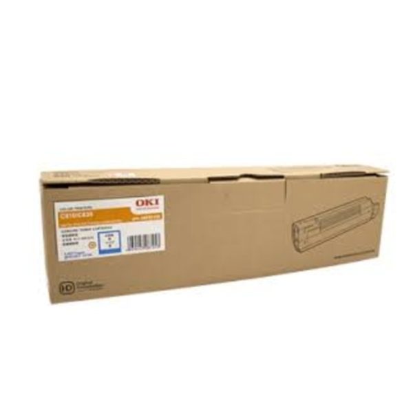 OKI 45862830 Toner Cartridge For MC873 Cyan; (10,000 Pages @ ISO) LSW-45862830
