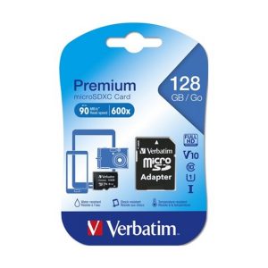 Micro SDXC 128GB Card (Class 10) with Adapter LSW-MICROSDXC128GCLASS10