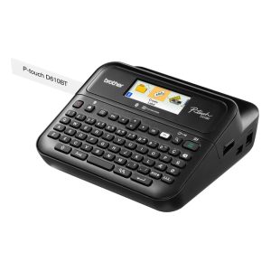 Brother PT-D610BT PC & Bluetooth Connectable Portable P-Touch Labeller (3.5-24mm Tapes) LSW-PT-D610BT